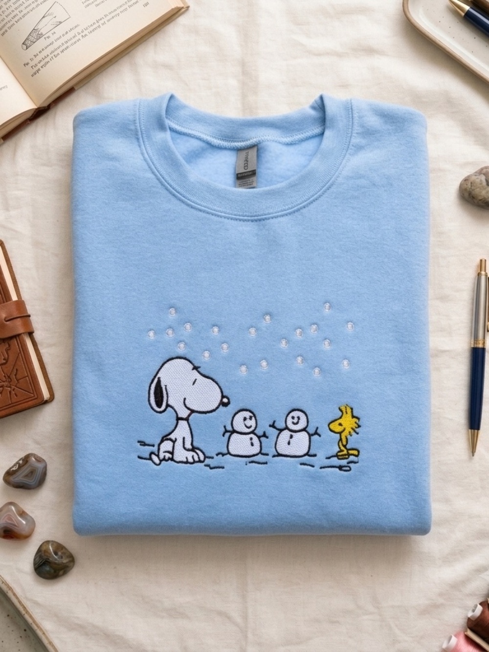Snoopy Sweater - Embroidered